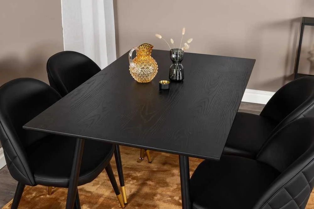 Venture Design Valgomasis stalas, Dipp, 75x120x85 cm, Juodas
