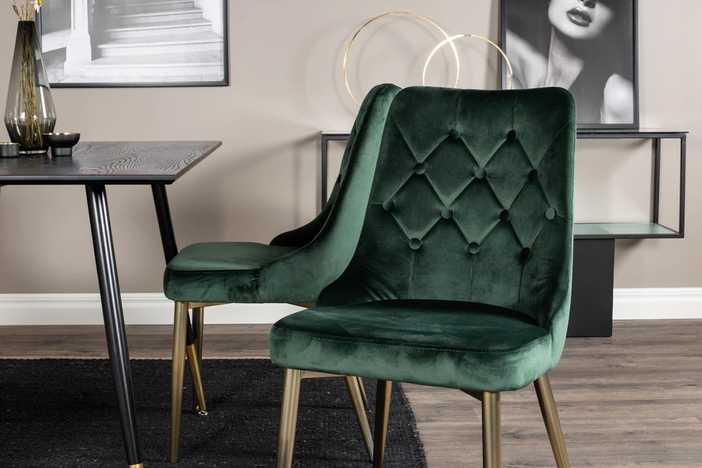 Venture Design Valgomasis stalas, Dipp, 75x120x85 cm, Juodas