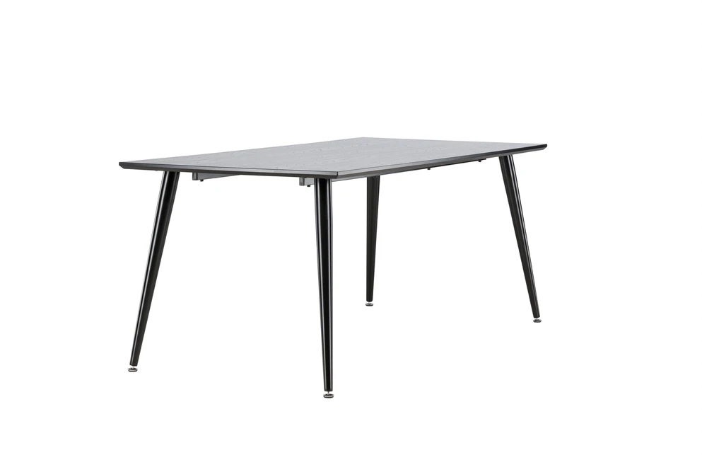 Venture Design Valgomasis stalas, Dipp, 180x90 cm, Juodas