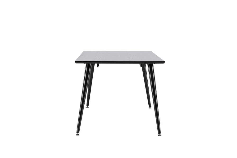 Venture Design Valgomasis stalas, Dipp, 180x90 cm, Juodas