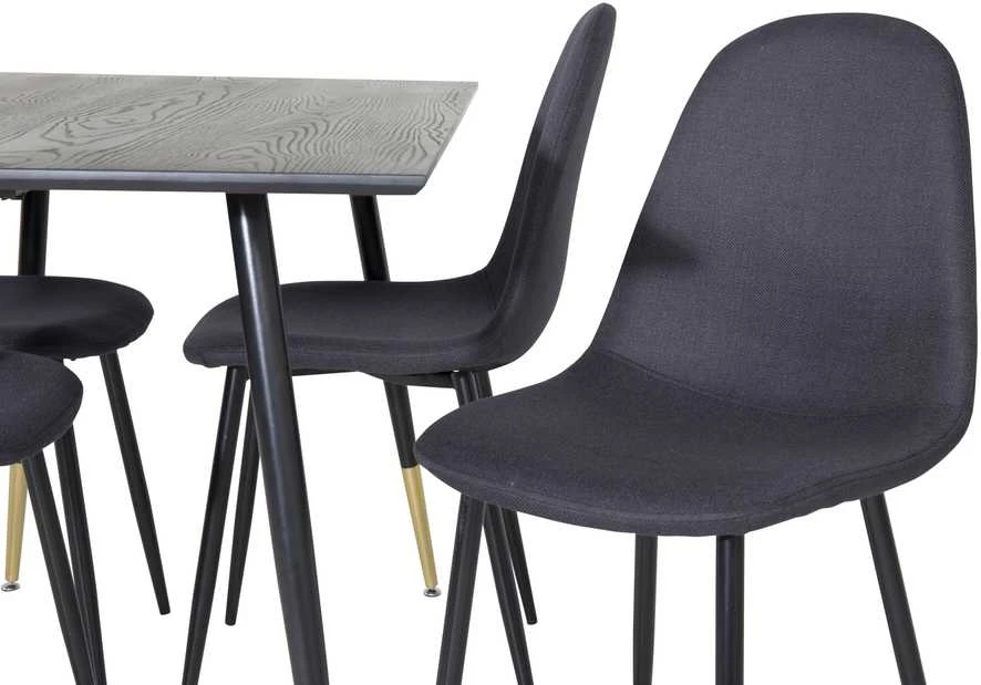 Venture Design Valgomasis stalas, Dipp, 75x120x85 cm, Juodas