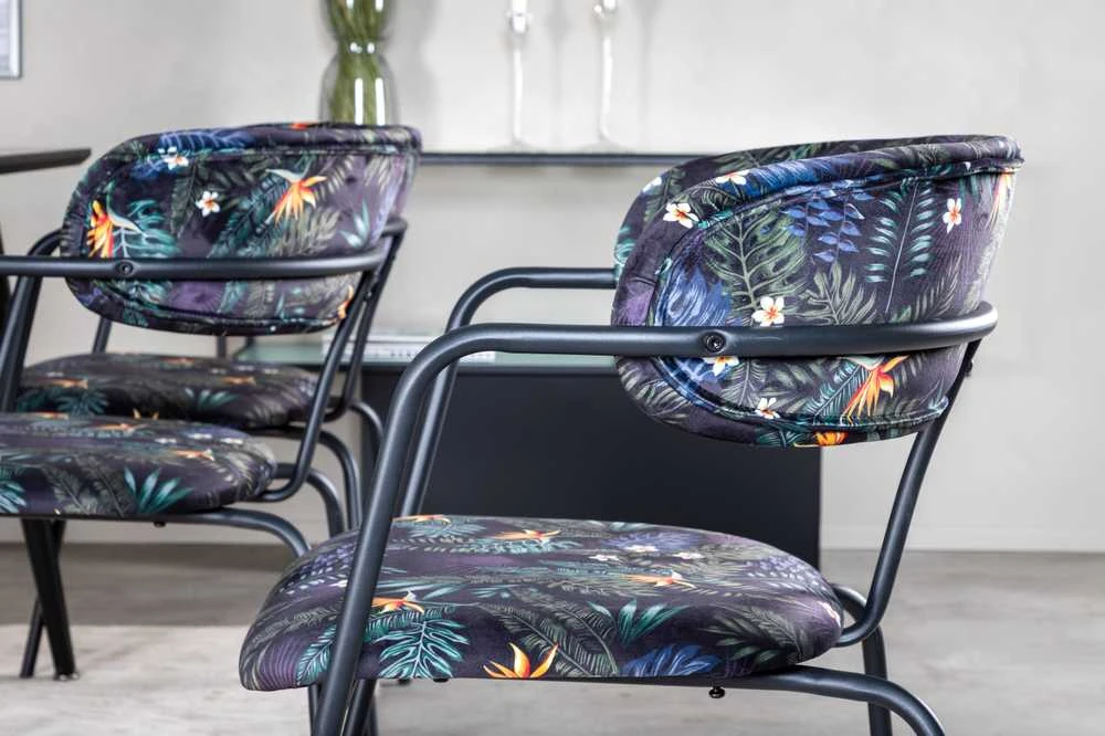 Venture Design Valgomasis stalas, Dipp, 180x90 cm, Juodas / Sėdmaišis, Arrow, Juodas