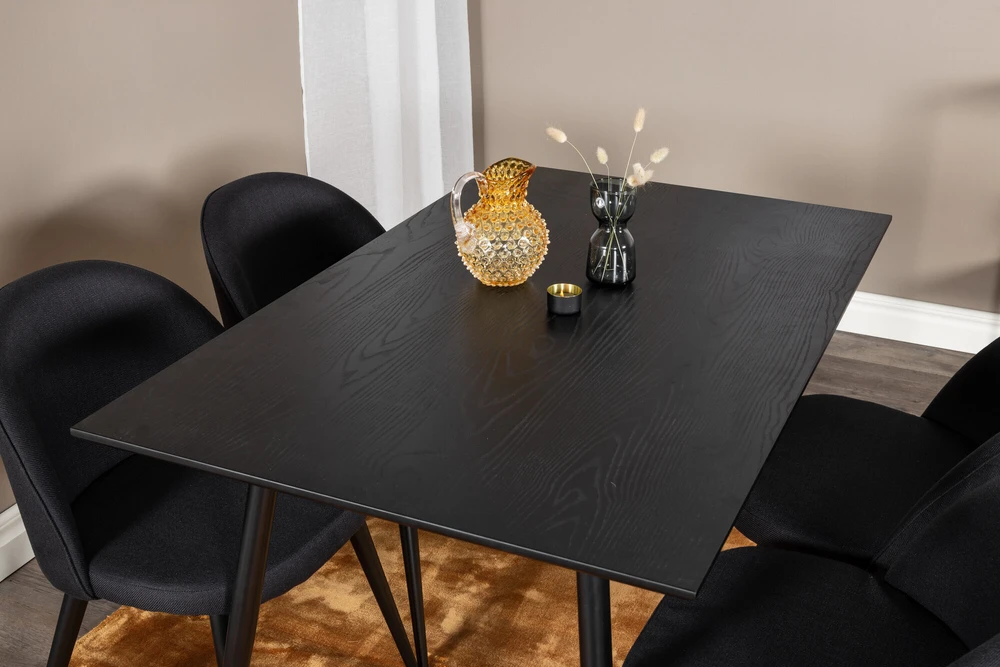 Venture Design Valgomasis stalas, Dipp, 75x120x85 cm, Juodas