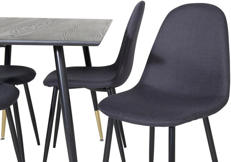 Venture Design Valgomasis stalas, Dipp, 75x120x85 cm, Juodas