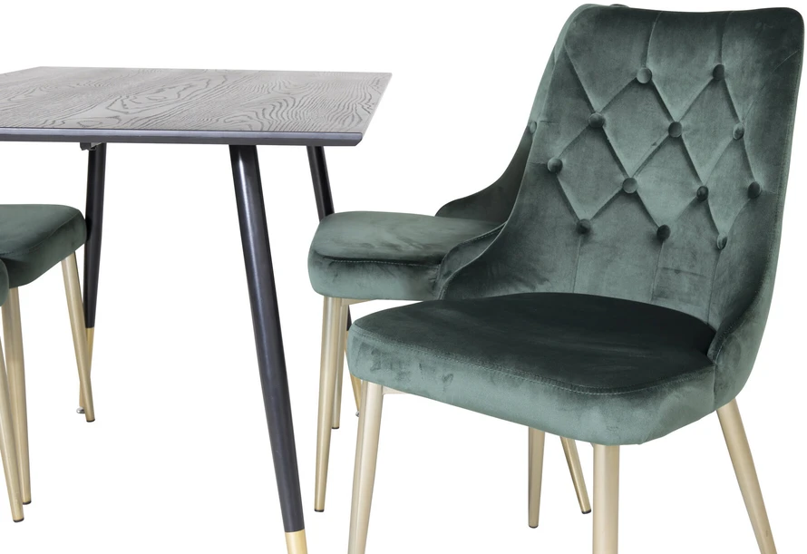 Venture Design Valgomasis stalas, Dipp, 75x120x85 cm, Juodas