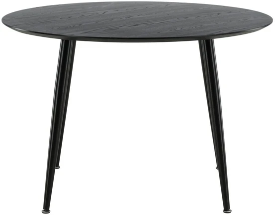 Venture Design Valgomasis stalas, Dipp, ø115 cm, Juodas