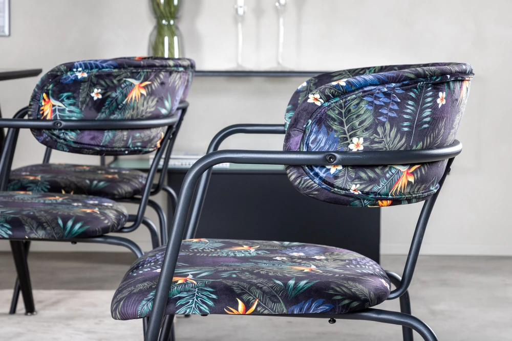Venture Design Valgomasis stalas, Dipp, 180x90 cm, Juodas / Sėdmaišis, Arrow, Juodas