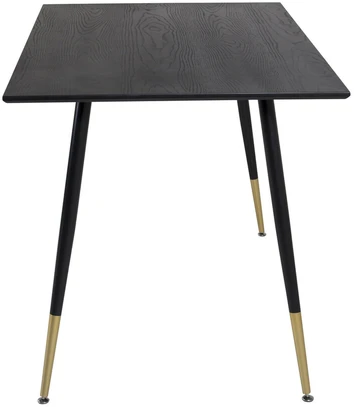 Venture Design Valgomasis stalas, Dipp, 75x120x85 cm, Juodas