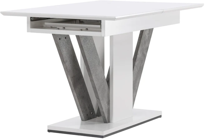 Venture Design Valgomasis stalas, Disa, 120x80 cm, Balta