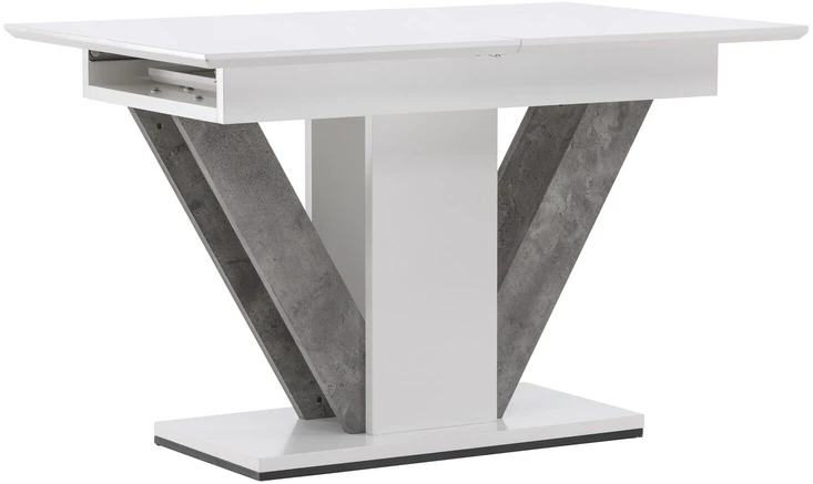 Venture Design Valgomasis stalas, Disa, 120x80 cm, Balta