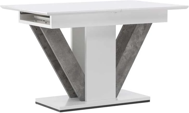 Venture Design Valgomasis stalas, Disa, 120x80 cm, Balta