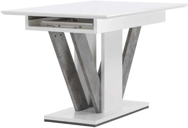 Venture Design Valgomasis stalas, Disa, 120x80 cm, Balta