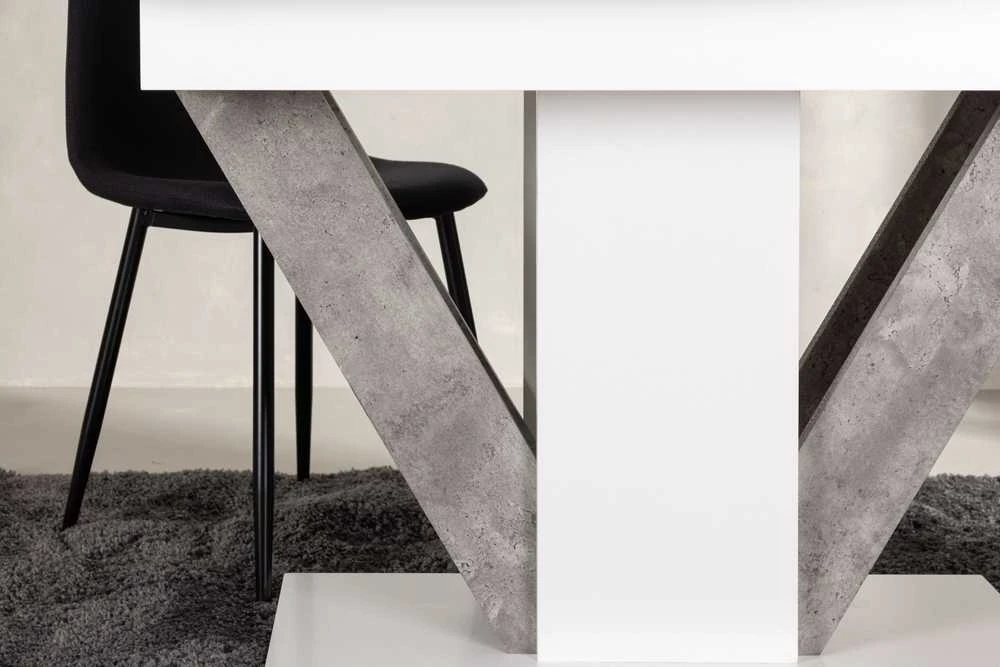 Venture Design Valgomasis stalas, Disa, 120x80 cm, Balta