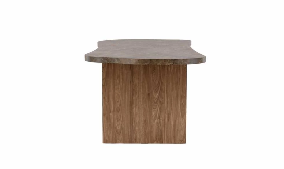 Venture Design Valgomasis stalas, Eleonora, 100x230 cm, Ruda