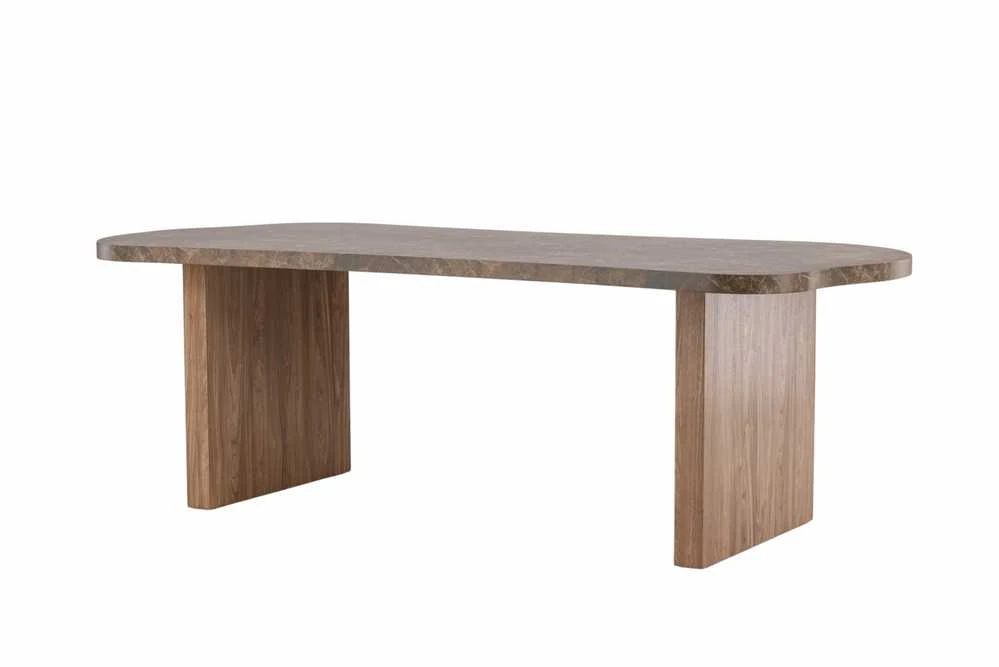 Venture Design Valgomasis stalas, Eleonora, 100x230 cm, Ruda