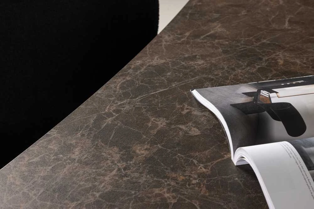 Venture Design Valgomasis stalas, Eleonora, 100x230 cm, Ruda