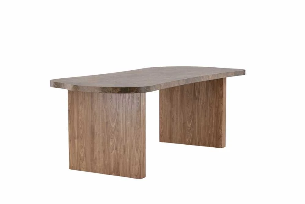 Venture Design Valgomasis stalas, Eleonora, 100x230 cm, Ruda