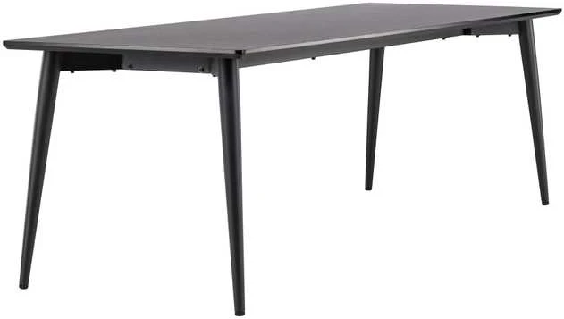 Venture Design Valgomasis stalas, Ellis, 85x230 cm, Juodas