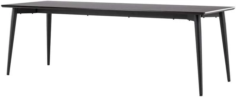 Venture Design Valgomasis stalas, Ellis, 85x230 cm, Juodas
