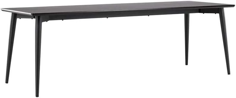 Venture Design Valgomasis stalas, Ellis, 85x230 cm, Juodas
