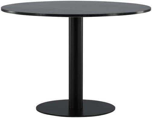 Venture Design Valgomasis stalas, Estelle, ø106 cm, Tamsiai pilka
