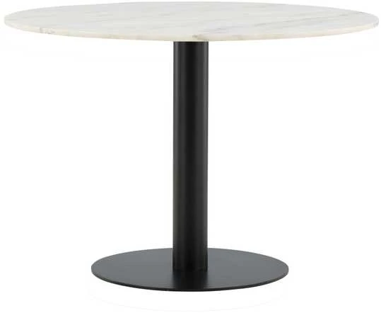 Venture Design Valgomasis stalas, Estelle, 106cm, Balta