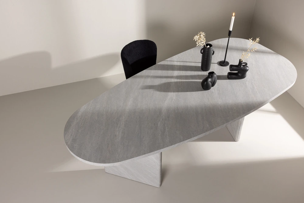 Venture Design Valgomasis stalas, Grönvik, 220x100 cm, Balta