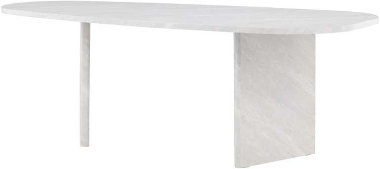 Venture Design Valgomasis stalas, Grönvik, 220x100 cm, Balta