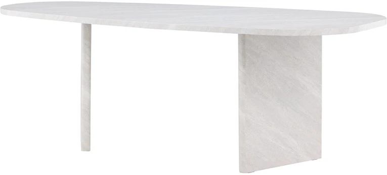 Venture Design Valgomasis stalas, Grönvik, 220x100 cm, Balta