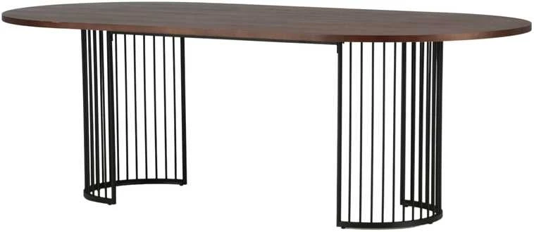 Venture Design Valgomasis stalas, Hamneskär, 110x220 cm, Riešutas