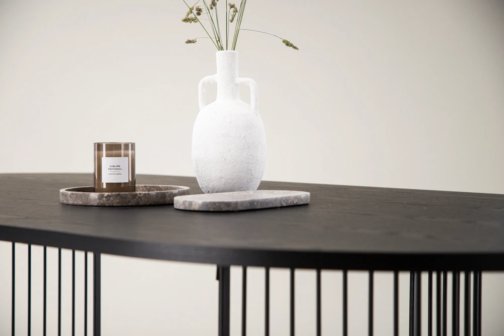 Venture Design Valgomasis stalas, Hamneskär, 220x110 cm, Juodas