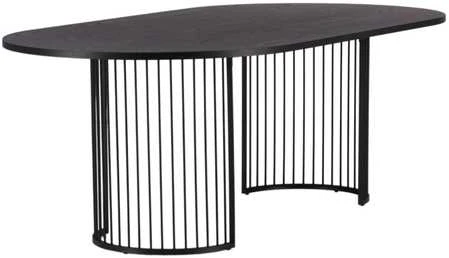 Venture Design Valgomasis stalas, Hamneskär, 220x110 cm, Juodas