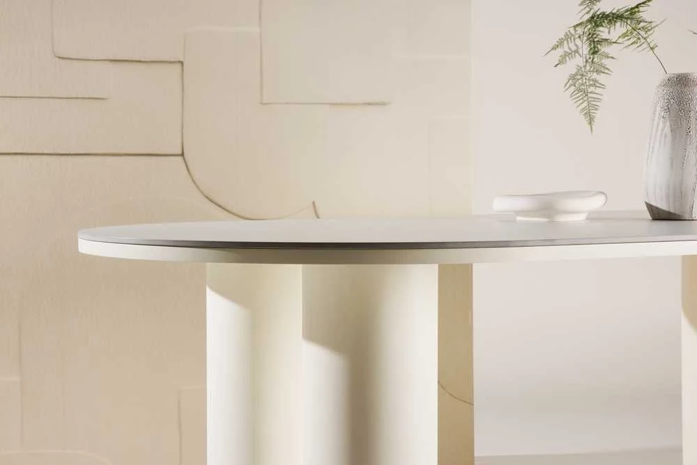 Venture Design Valgomasis stalas, Havstenssund, 220x110 cm, Balta