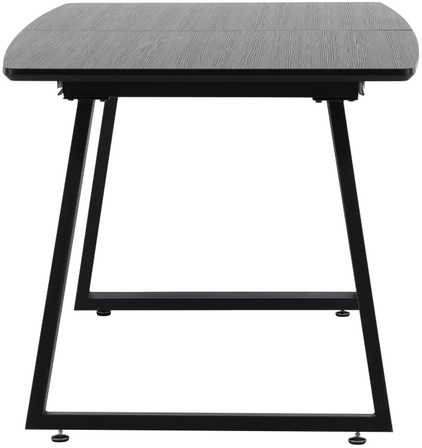 Venture Design Valgomasis stalas, Inca pratęsimas, 75x160x85 cm, Juodas