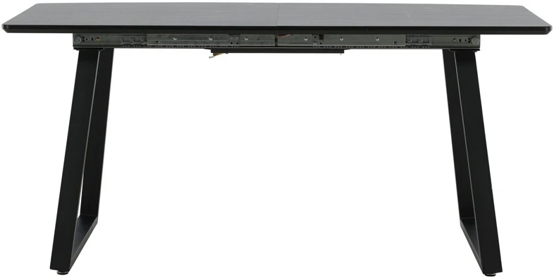 Venture Design Valgomasis stalas, Inca pratęsimas, 75x160x85 cm, Juodas