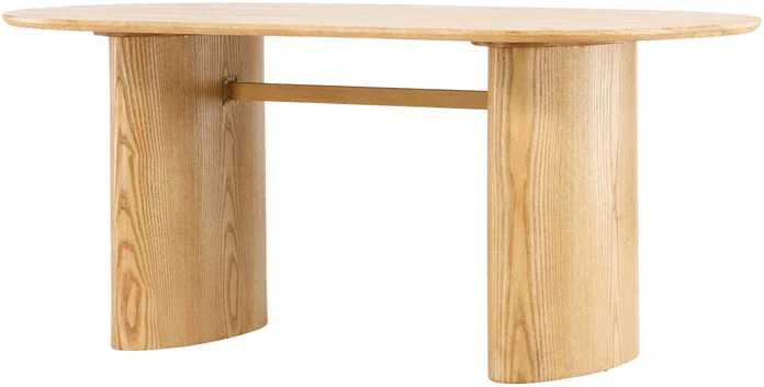 Venture Design Valgomasis stalas, Isolde, 180x90 cm, Natūralus