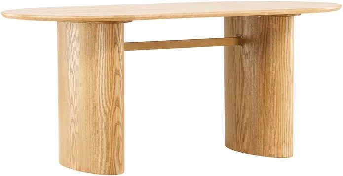 Venture Design Valgomasis stalas, Isolde, 180x90 cm, Natūralus