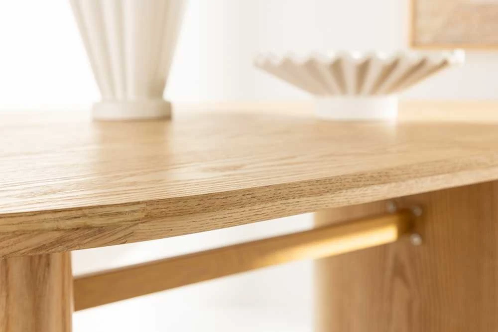 Venture Design Valgomasis stalas, Isolde, 180x90 cm, Natūralus