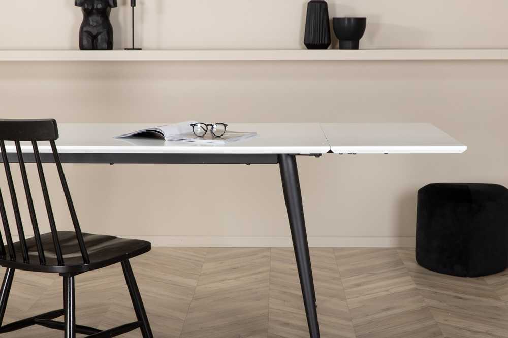 Venture Design Valgomasis stalas, Jimmy, 150x76 cm, Balta