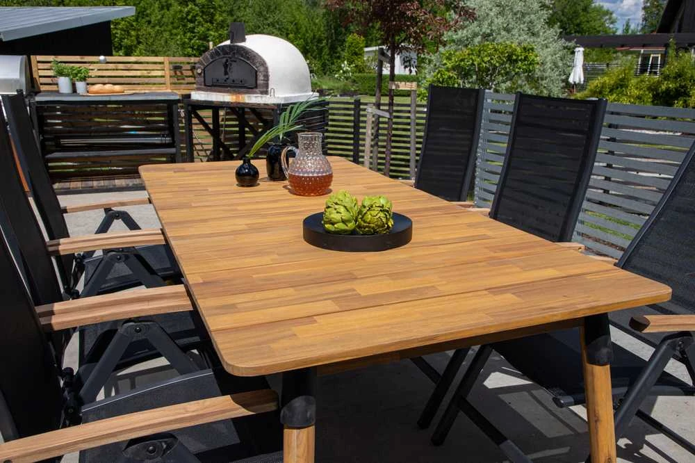 Venture Design Valgomasis stalas, Julian, 210x100 cm, Ruda