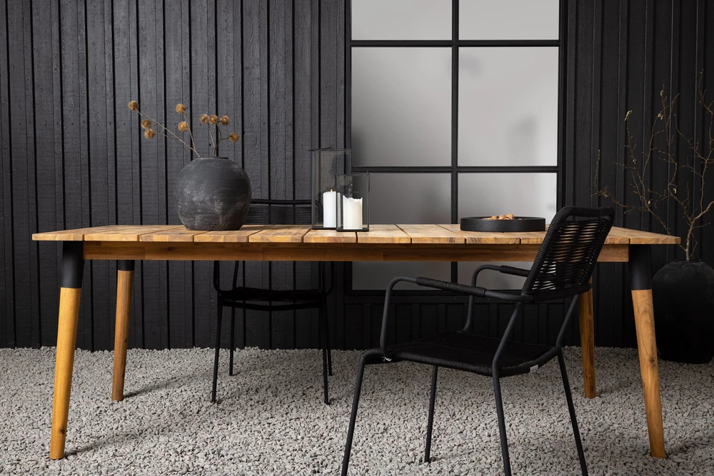 Venture Design Valgomasis stalas, Julian, 210x100 cm, Ruda