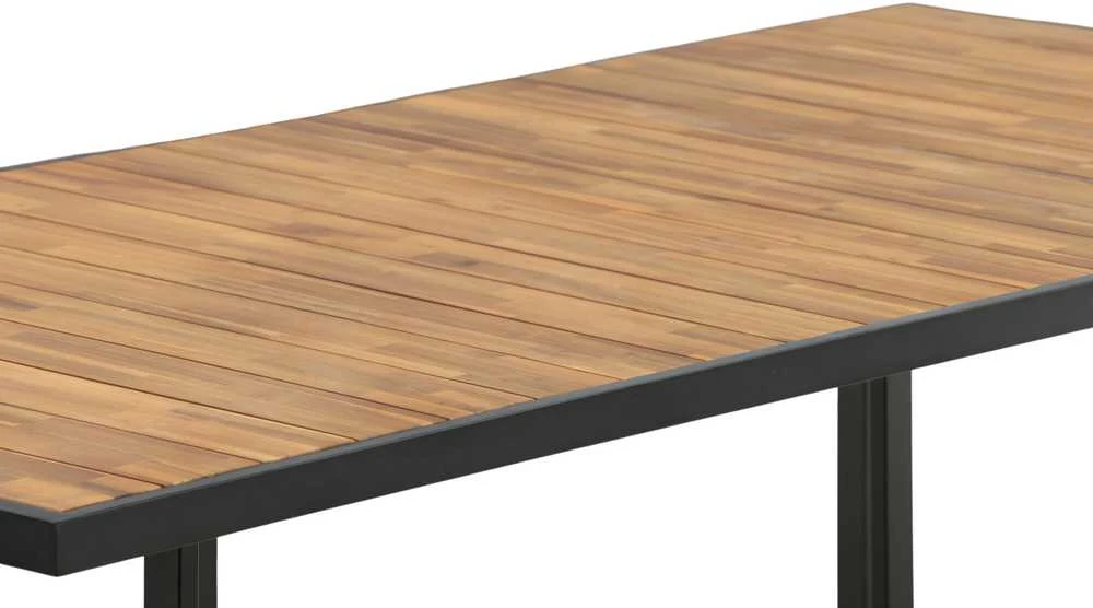 Venture Design Valgomasis stalas, Khung, 200x100 cm, Ruda