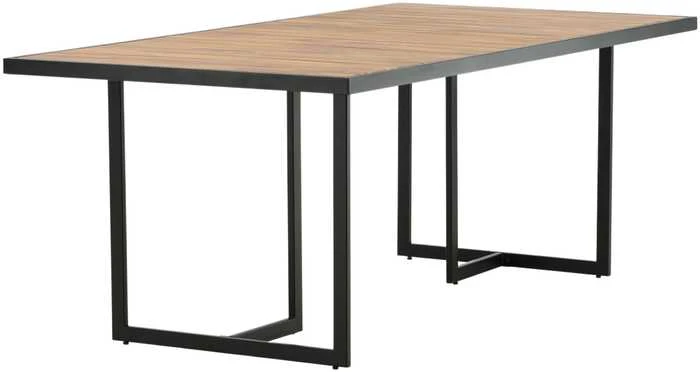 Venture Design Valgomasis stalas, Khung, 200x100 cm, Ruda