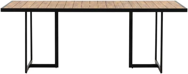 Venture Design Valgomasis stalas, Khung, 200x100 cm, Ruda