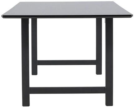 Venture Design Valgomasis stalas, Kiekis, 220x100 cm, Juodas
