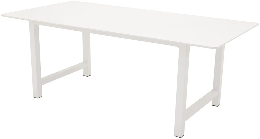 Venture Design Valgomasis stalas, Kiekis, 220x100 cm, Balta