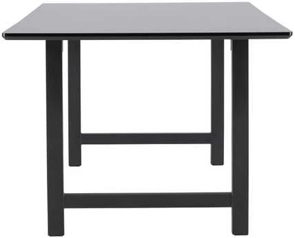 Venture Design Valgomasis stalas, Kiekis, 220x100 cm, Juodas