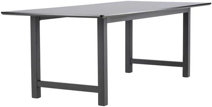 Venture Design Valgomasis stalas, Kiekis, 220x100 cm, Juodas