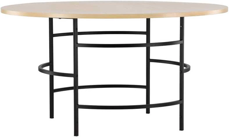 Venture Design Valgomasis stalas, Kopenhaga, ⌀140x74 cm, balta kalkė