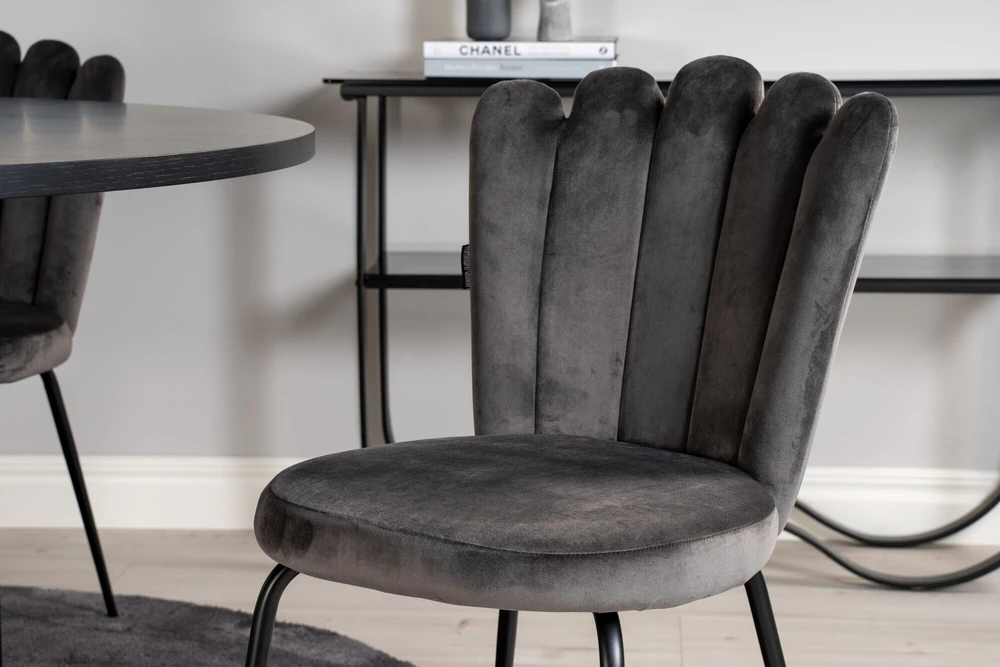 Venture Design Valgomasis stalas, Kopenhaga, ⌀140 cm, Juodas